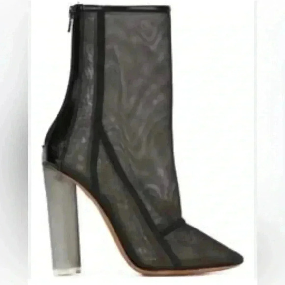 Yeezy Season 3 Mesh Mid Length Boots Black Size 7.5 - Picture 10 of 10